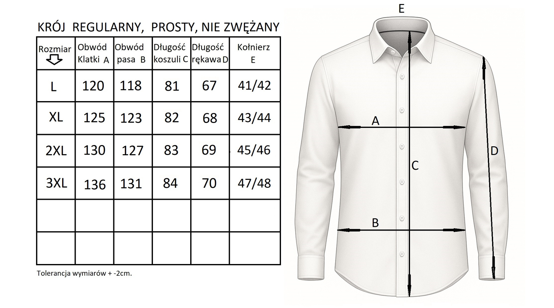 Elegancka Granatowa koszula męska klasyczna długi rękaw 311