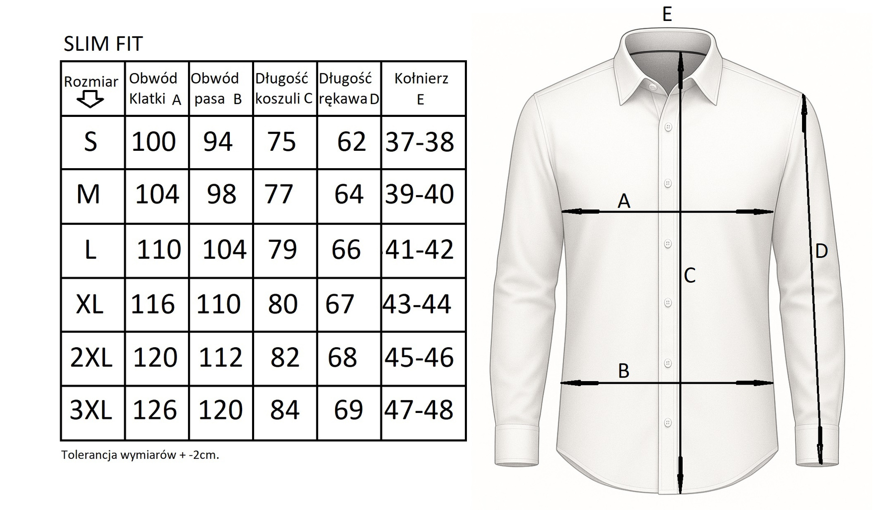 Niebieska Koszula Męska gładka z kołnierzykiem, długim rękawem 298