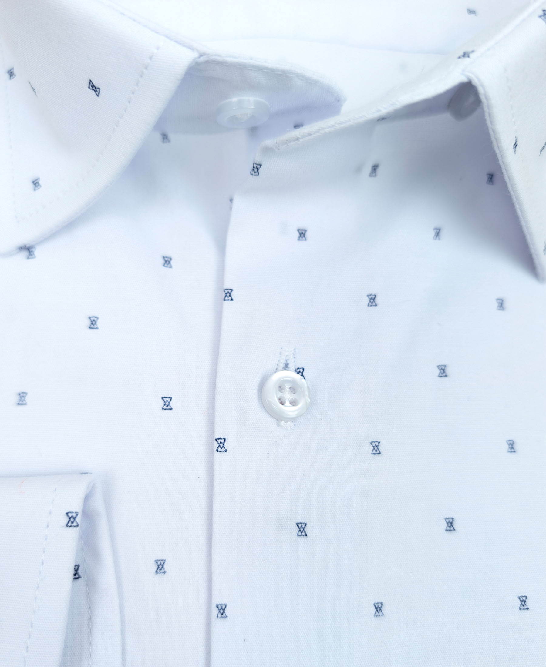 Elegancka biała koszula męska wizytowa klasyczna długi r. 306