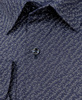 Elegancka granatowa koszula męska wizytowa klasyczna długi r. 307