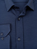 Granatowa Koszula Męska Elegancka z długim rękawem 304